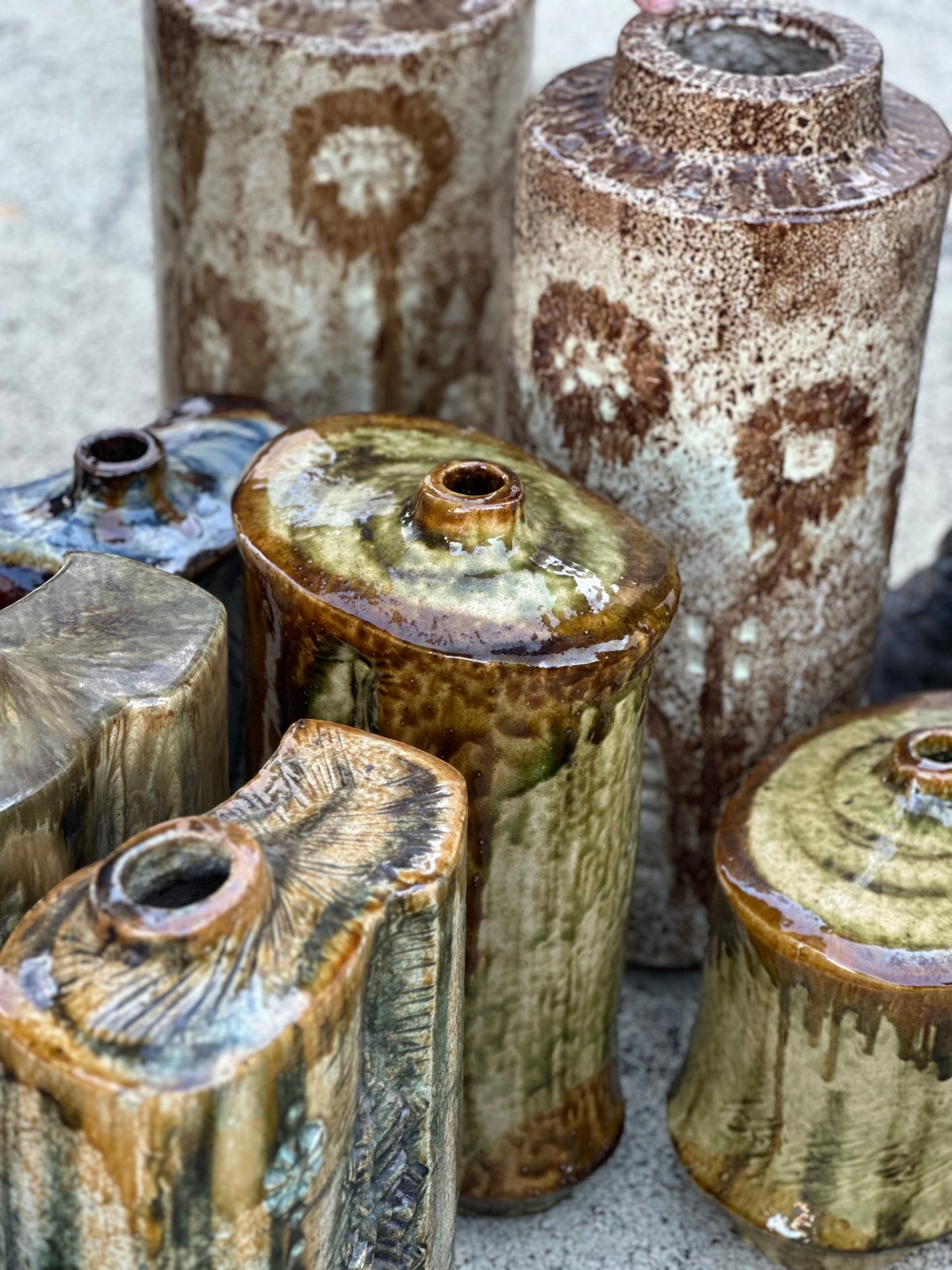 Hungarian Pottery Jars 1850s