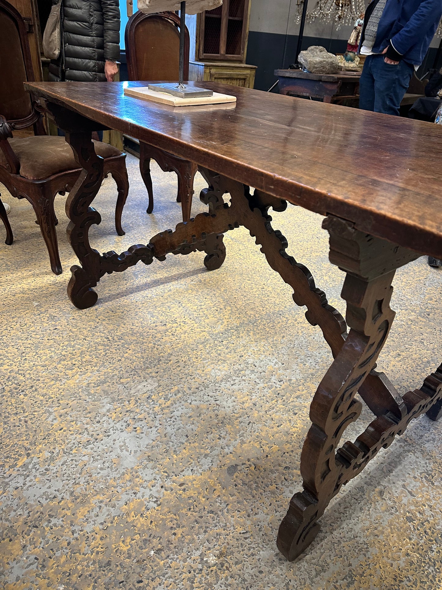 Italian Walnut Table c1800