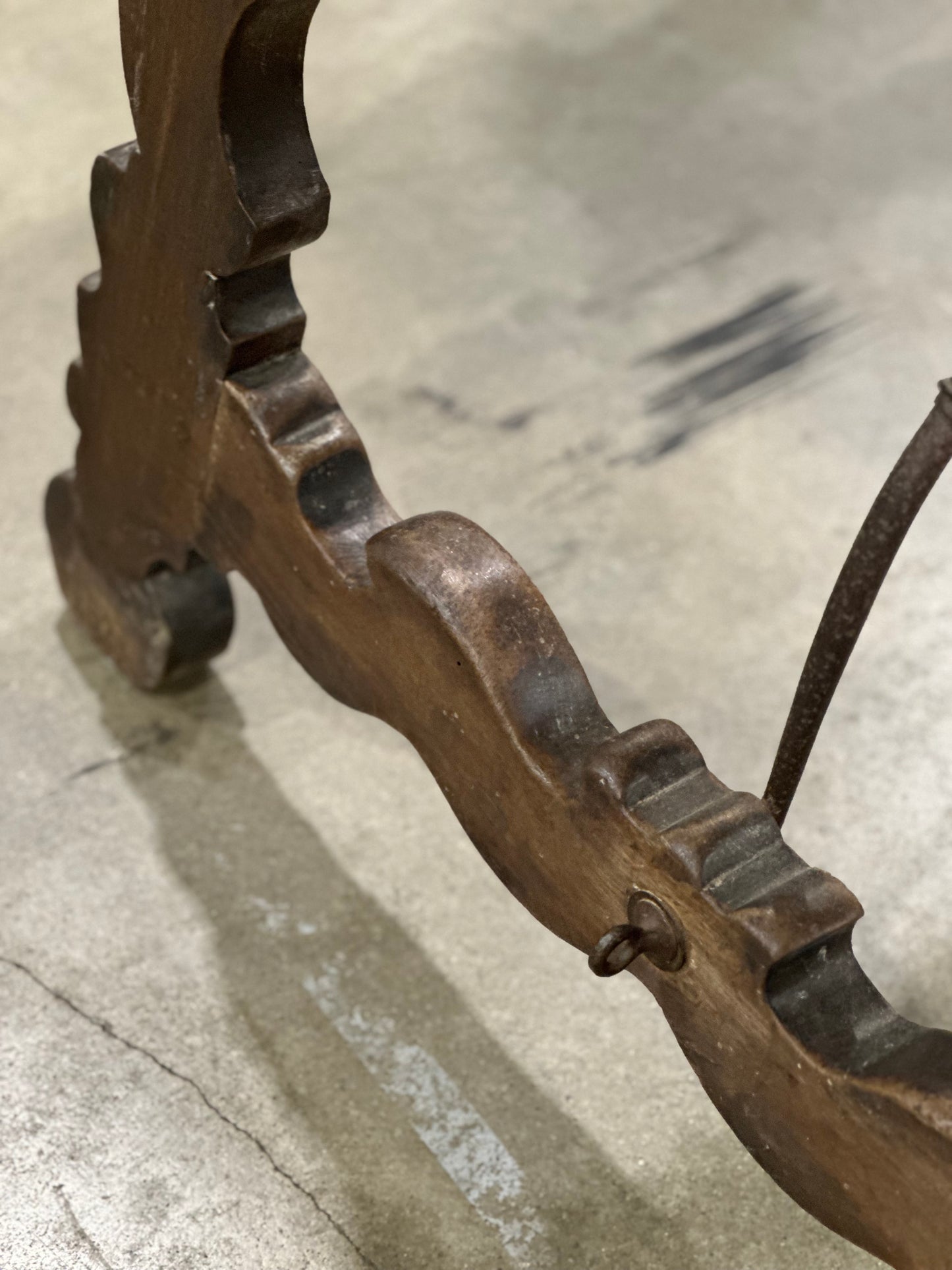 Italian Walnut Refectory Table c1840