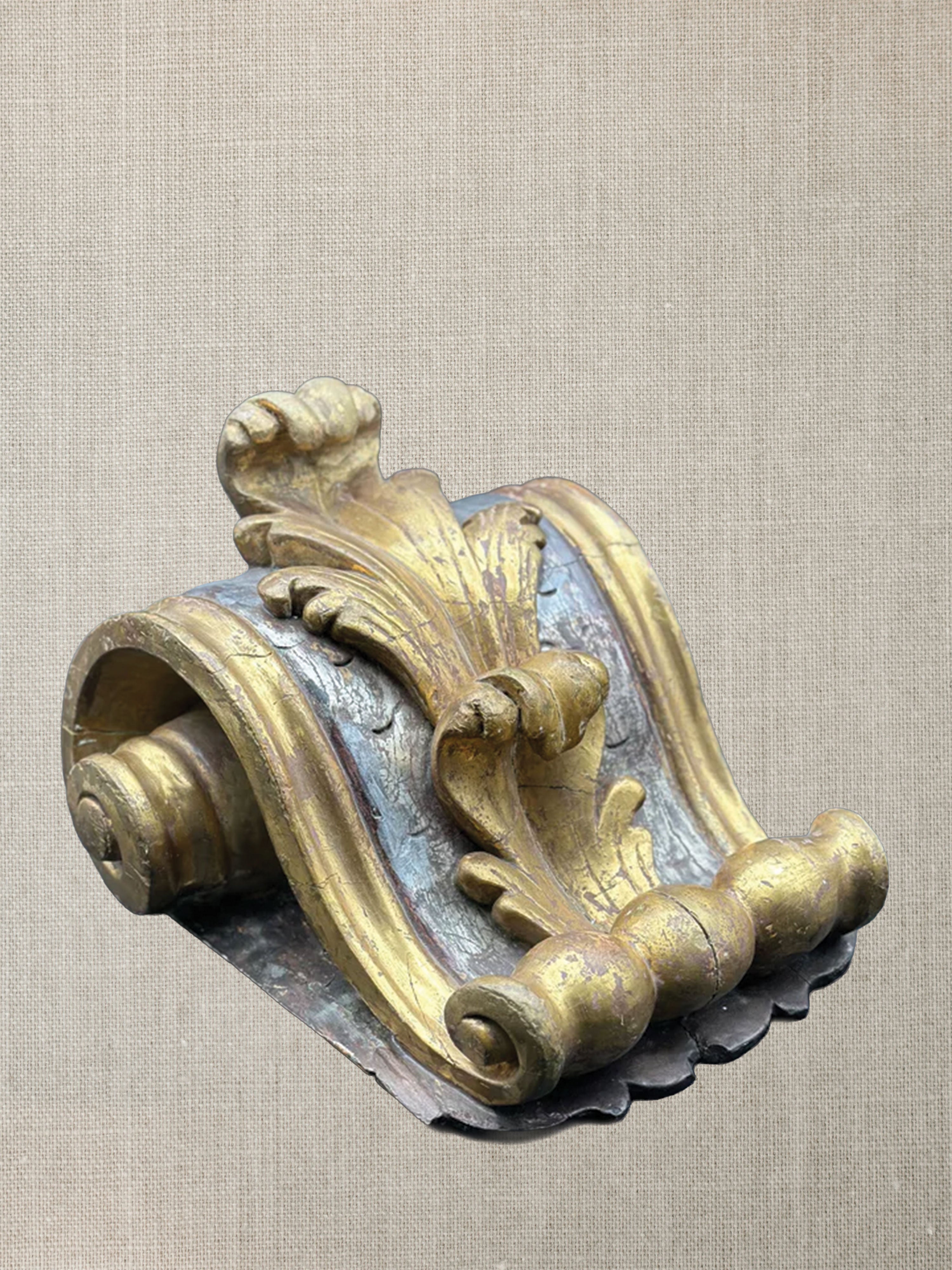 Italian Acanthus Leaf  Wood Carving  c1880