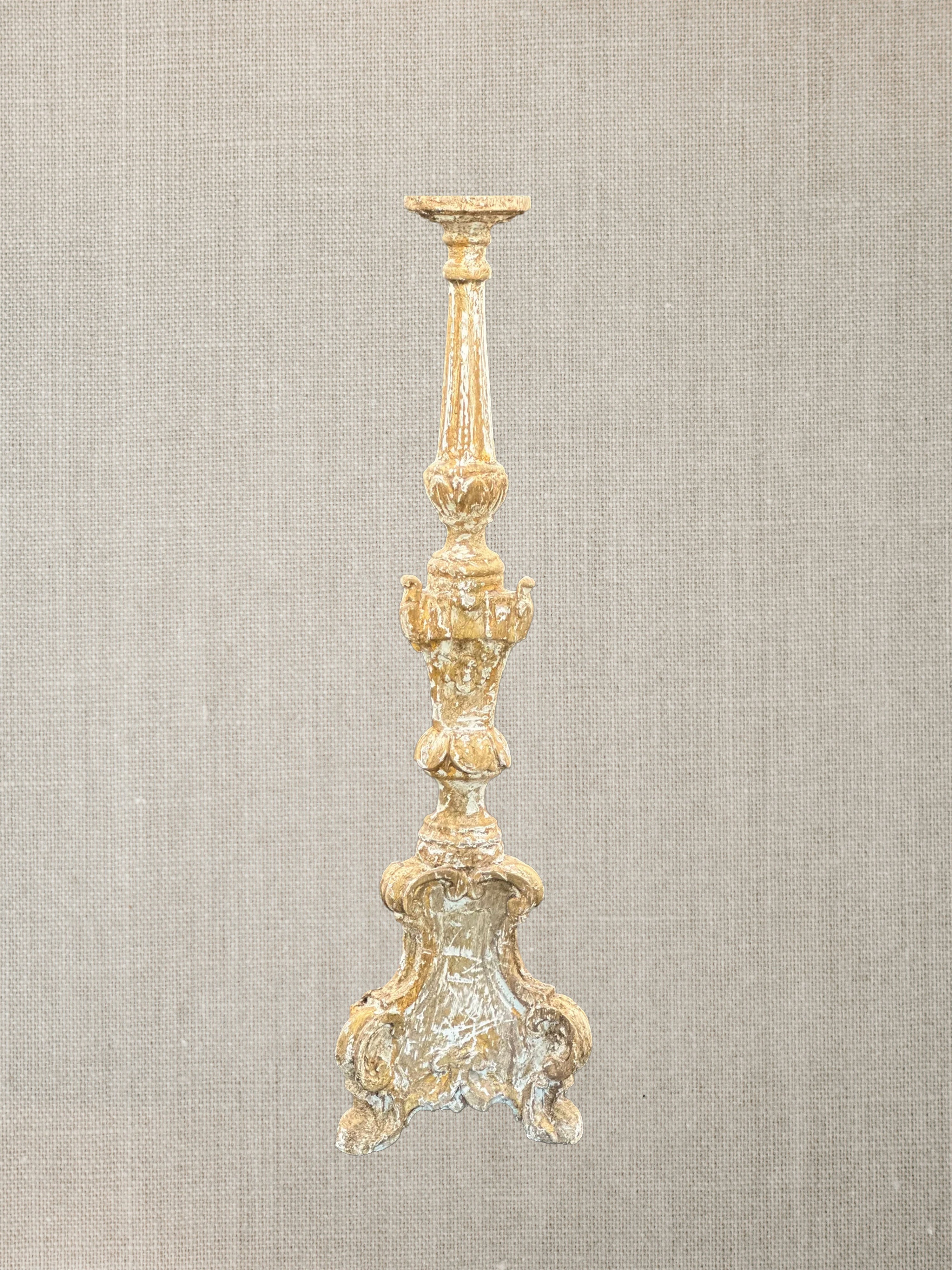 Italian Baroque Candlestick c1780
