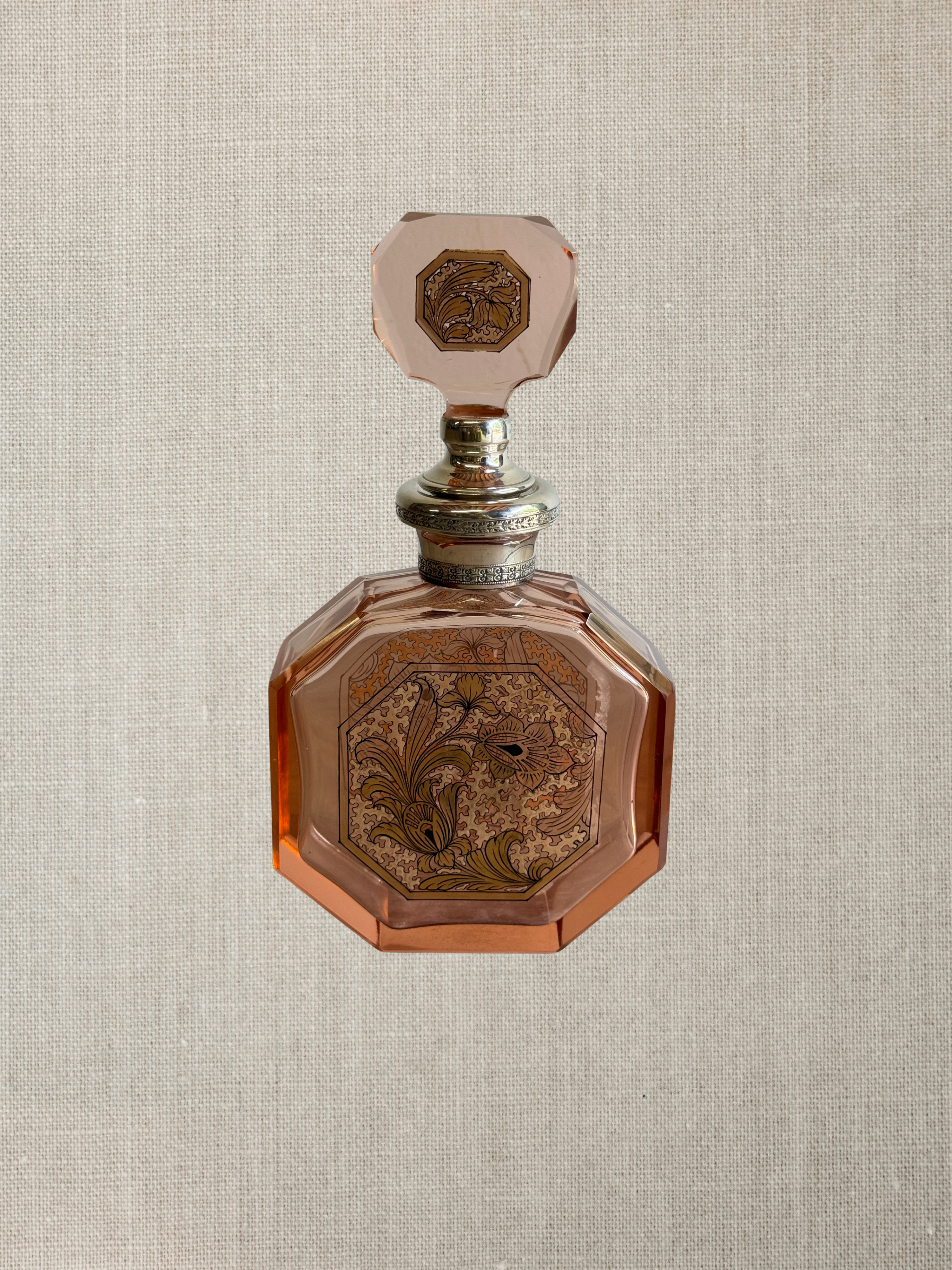 Italian Crystal Decanter 1920 - Milano