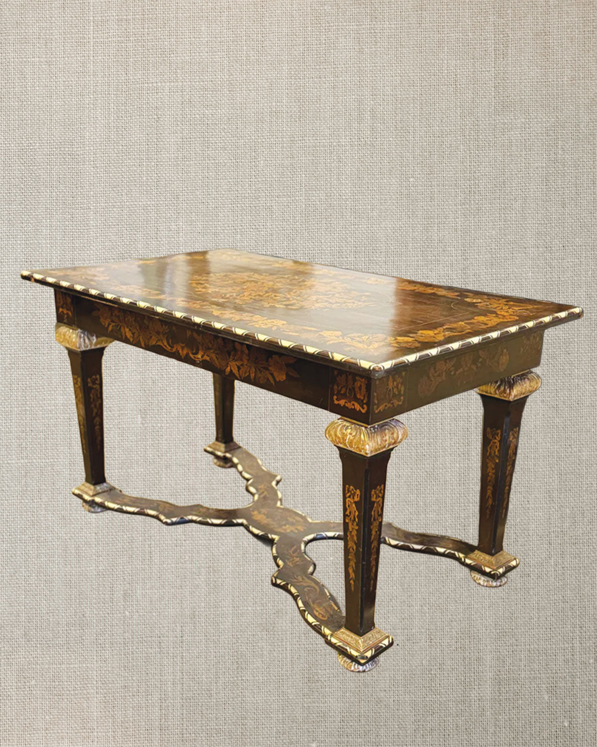 Italian Inlay Table 19th Century