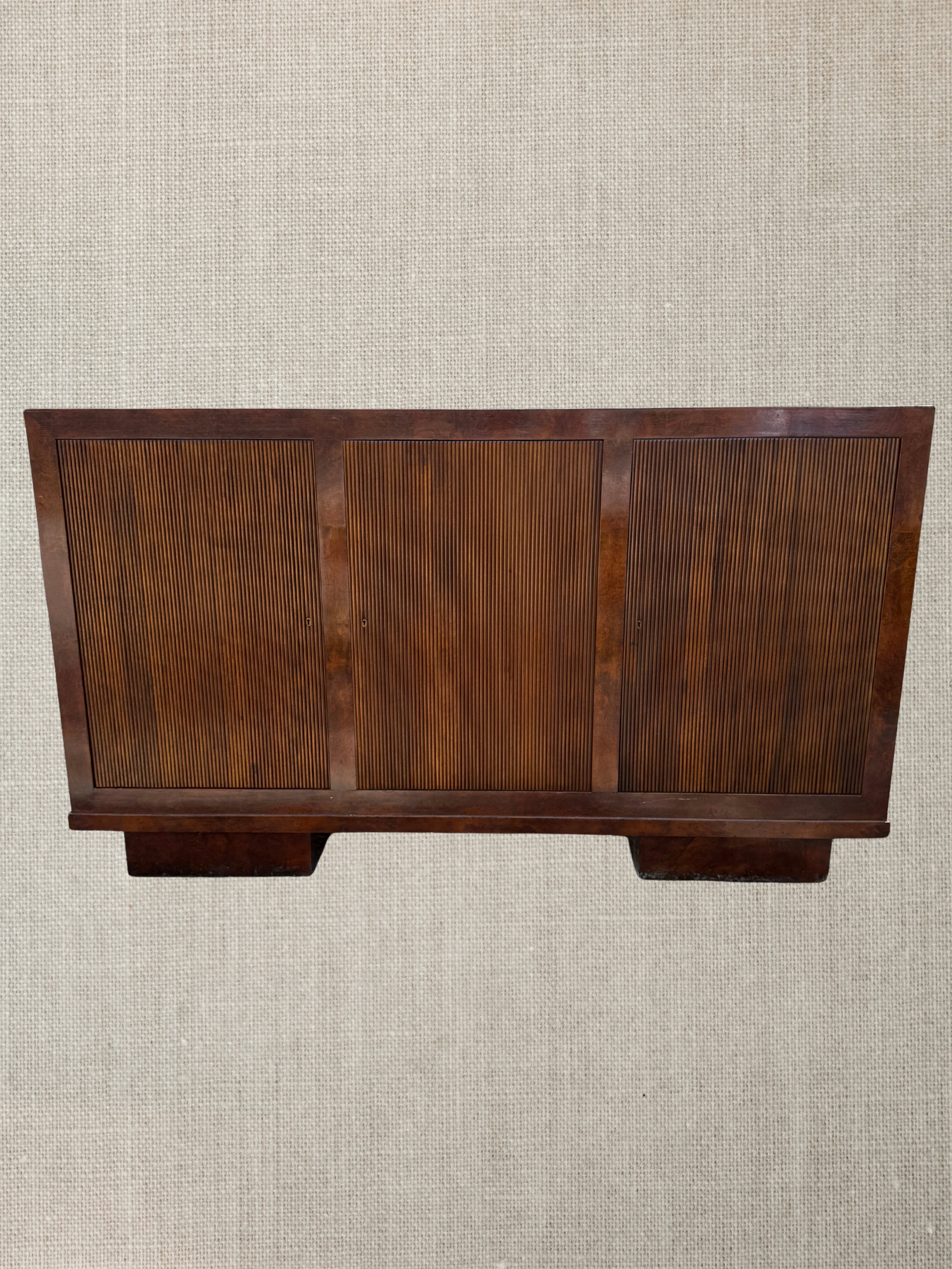 Italian Midcentury Pencil Molding Cabinet