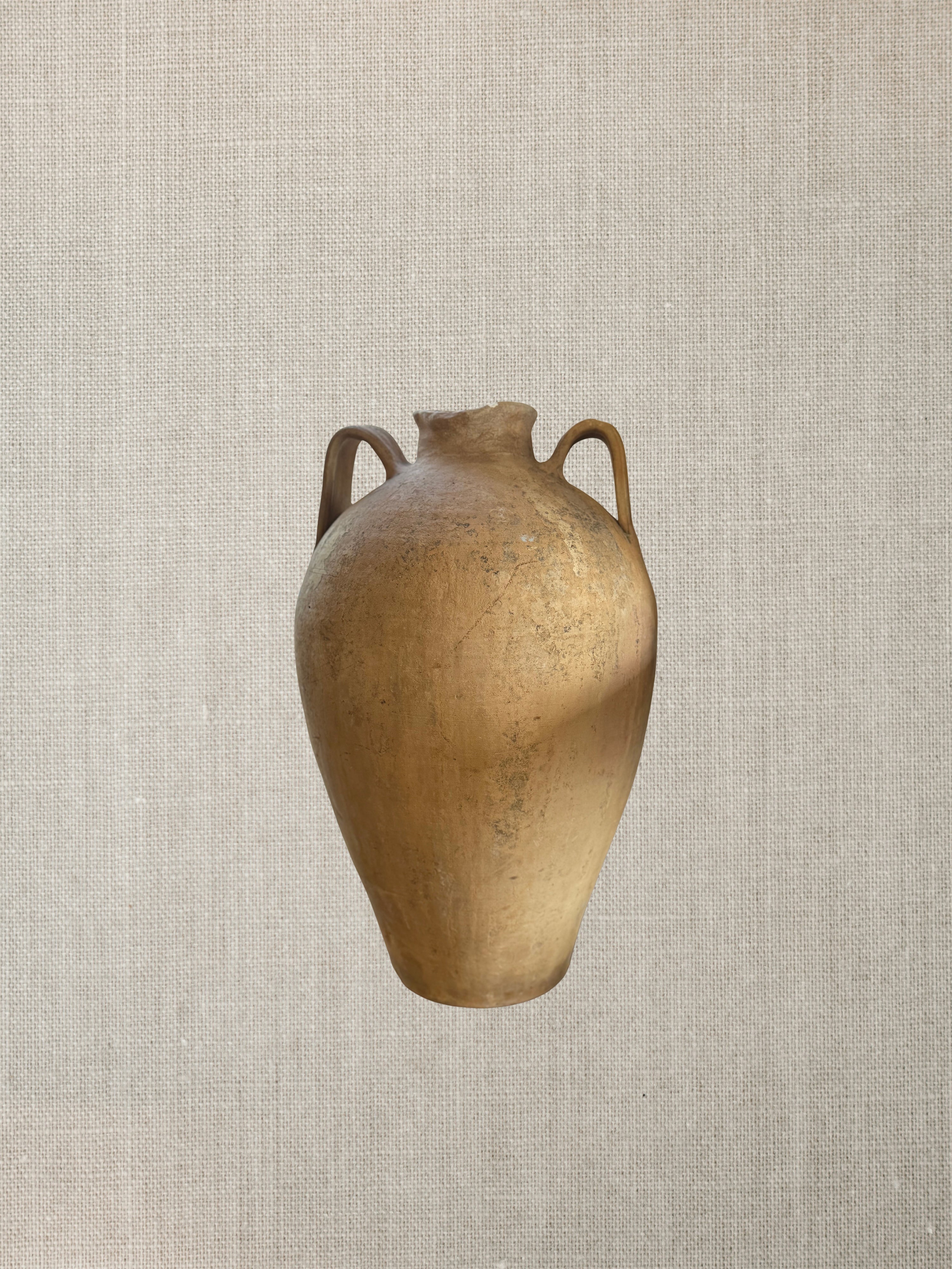 Italian Terracotta Orcio - Two Handle