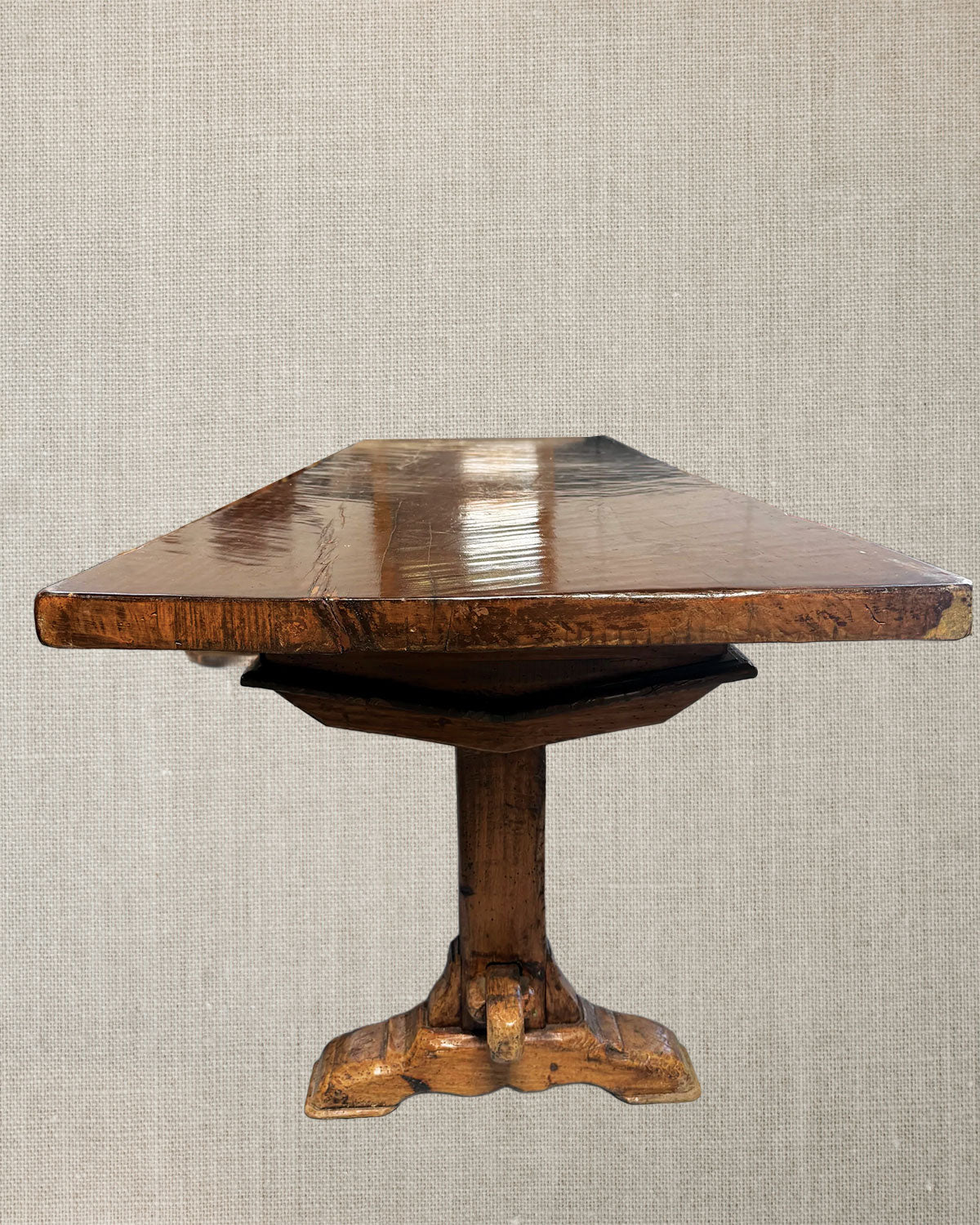 SOLD **Italian Walnut Farm Table