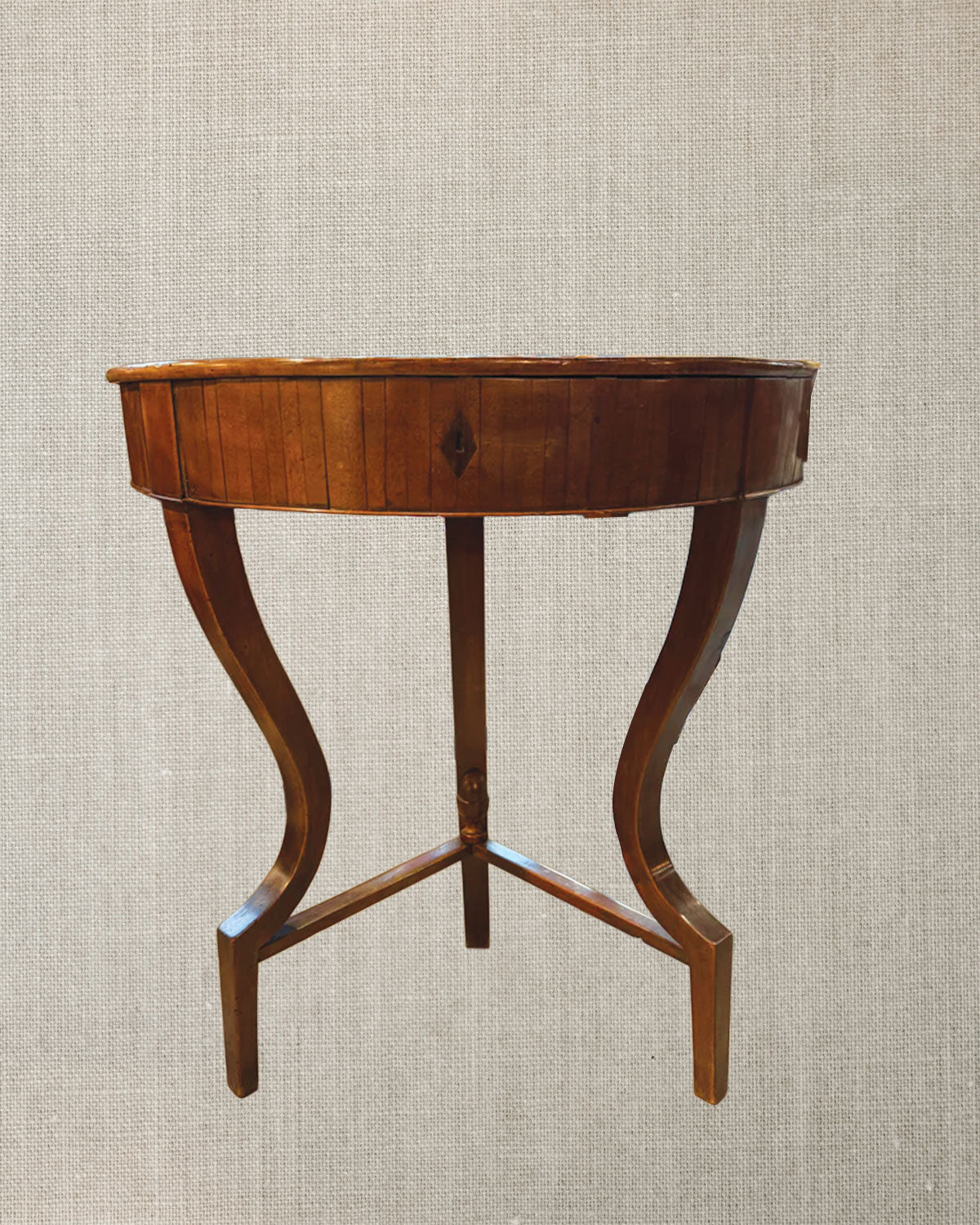 Italian Walnut Side Table Circa 1860