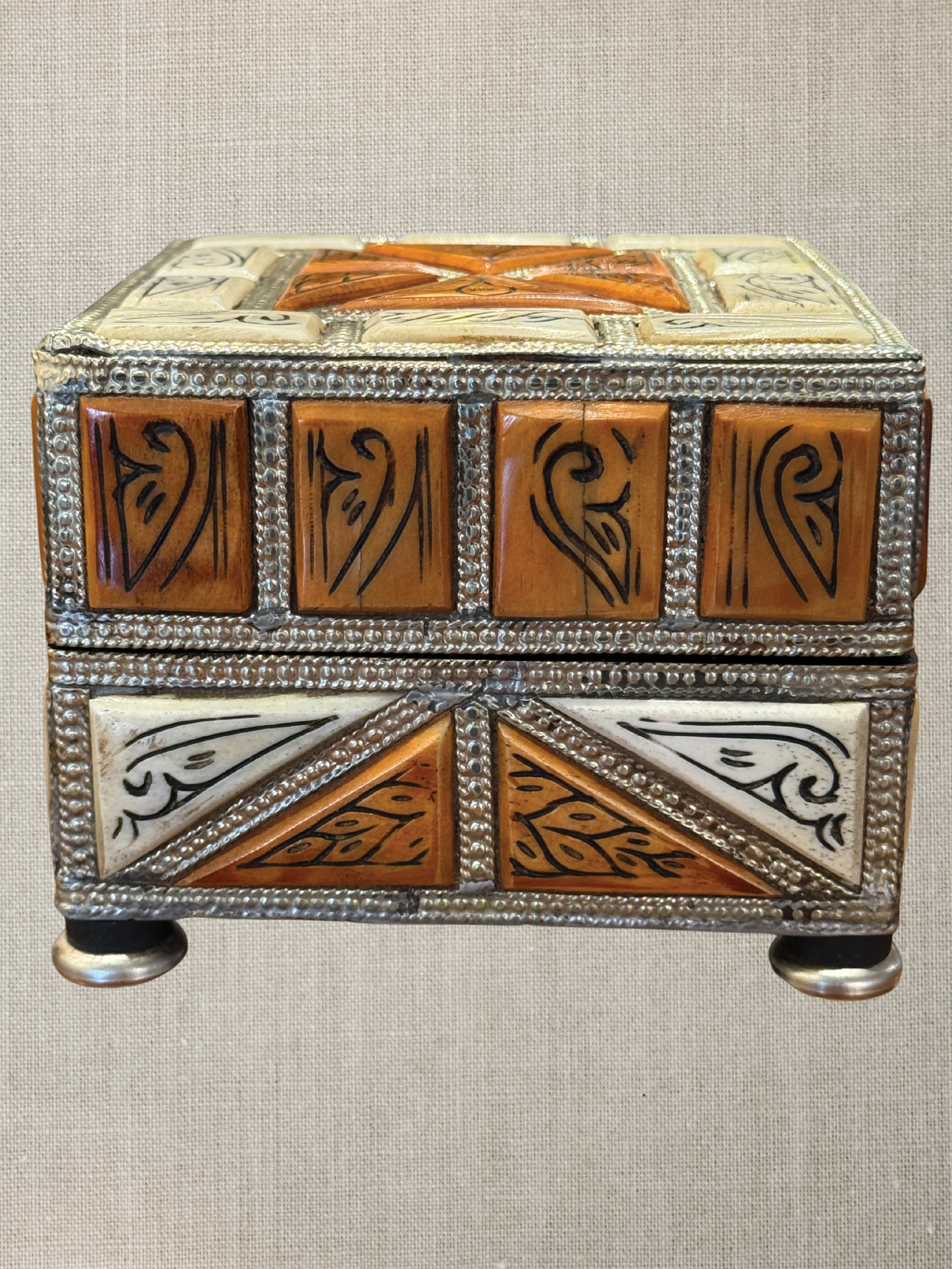 Moroccan Bone Inlay Box