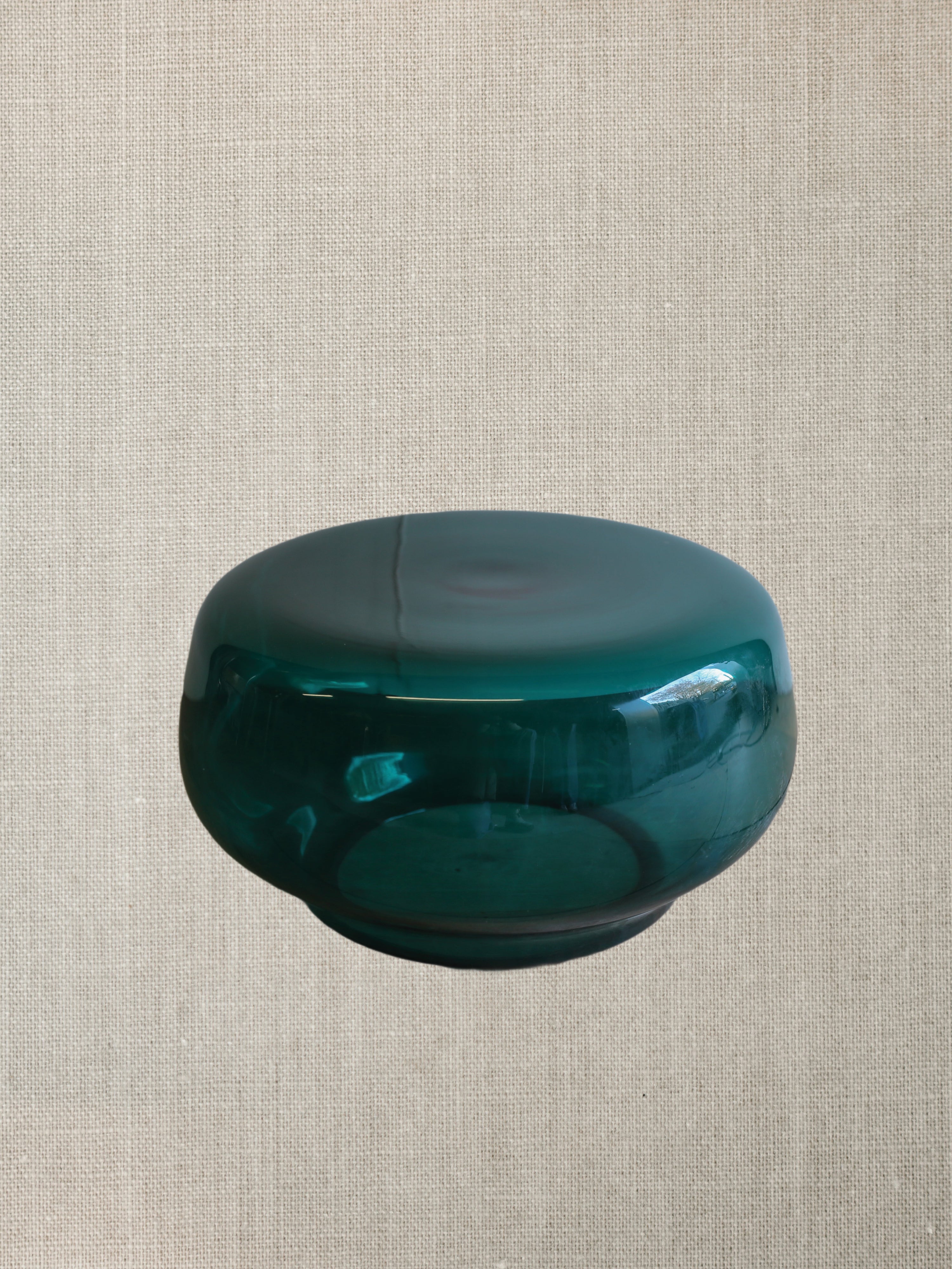 Murano Glass Stool - Azure