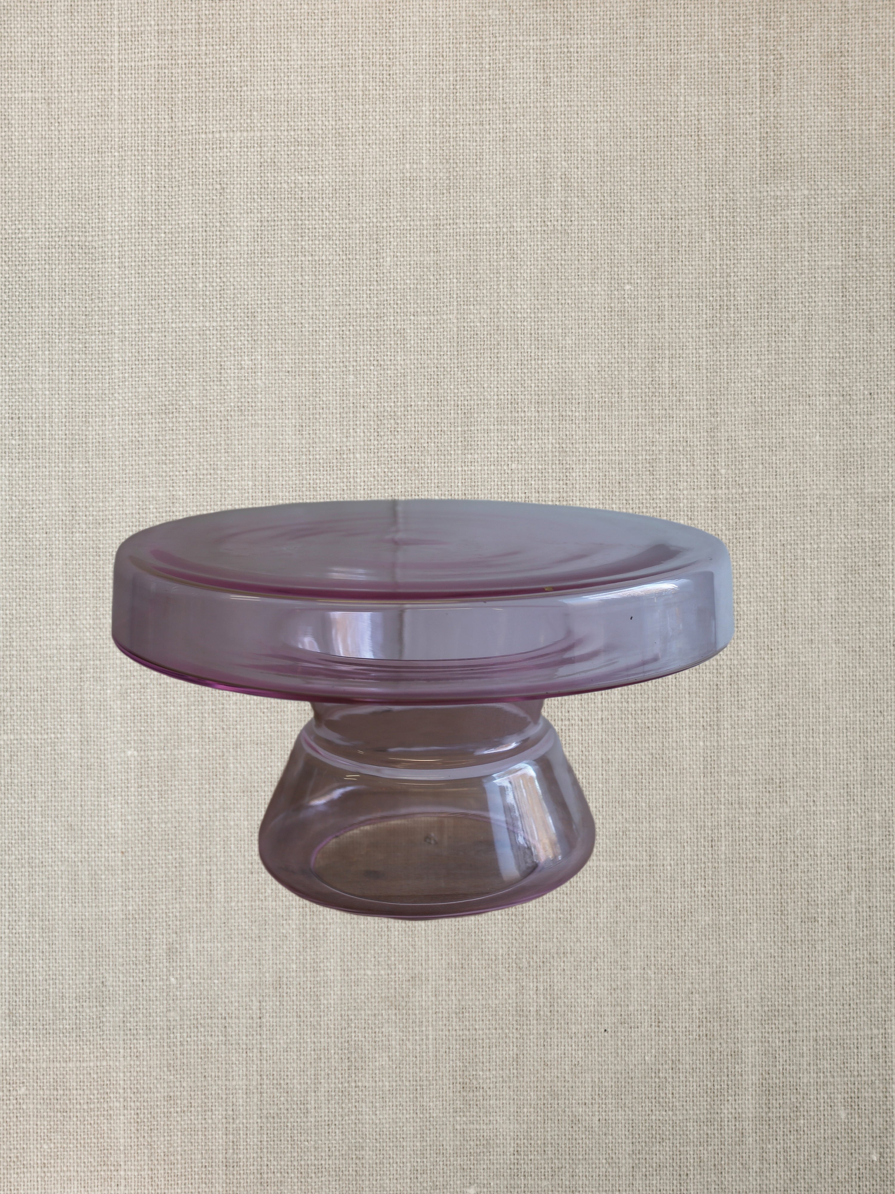 Murano Glass Stool - Blush