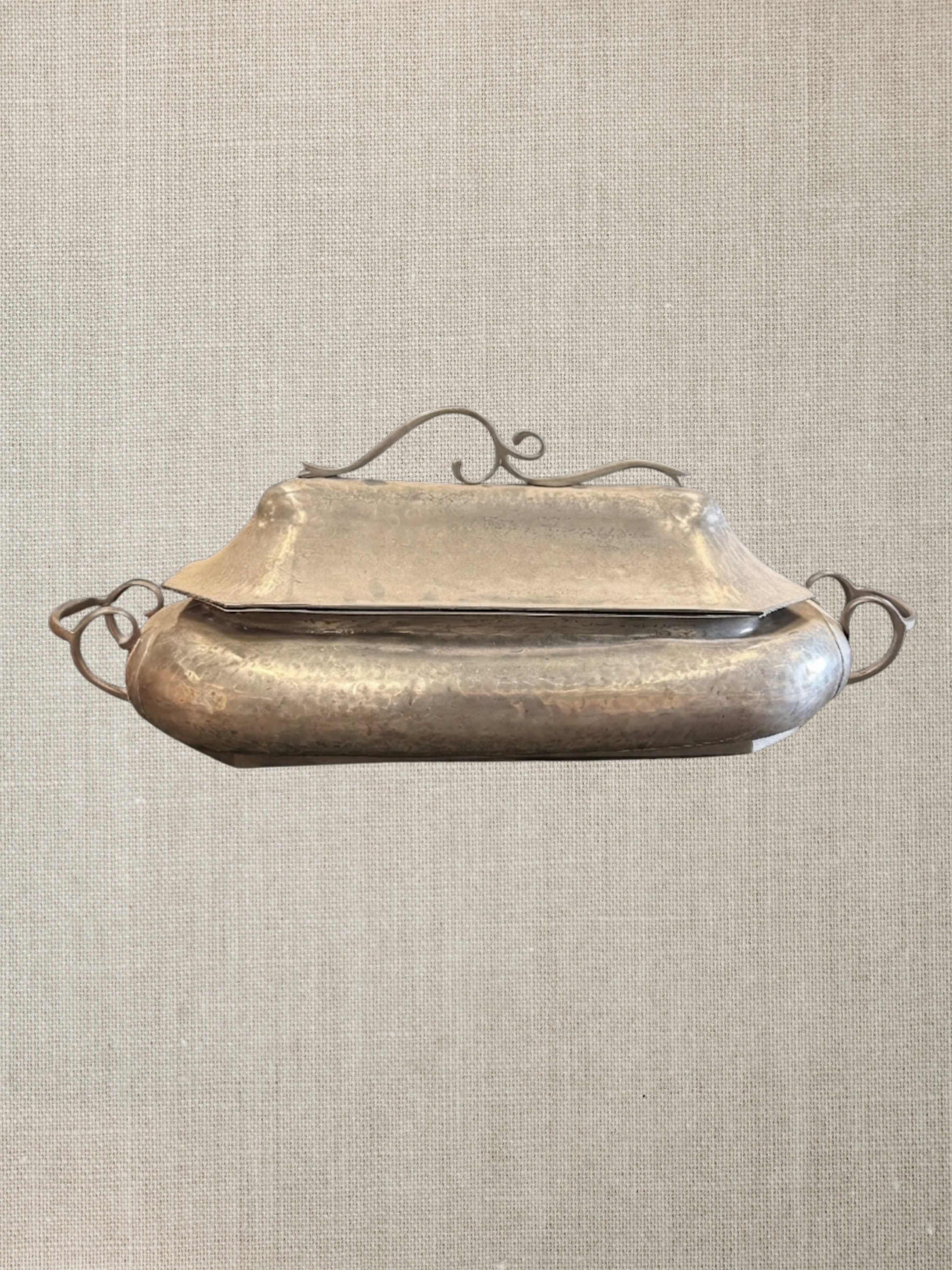 Pewter Soup Tureen 1920s France