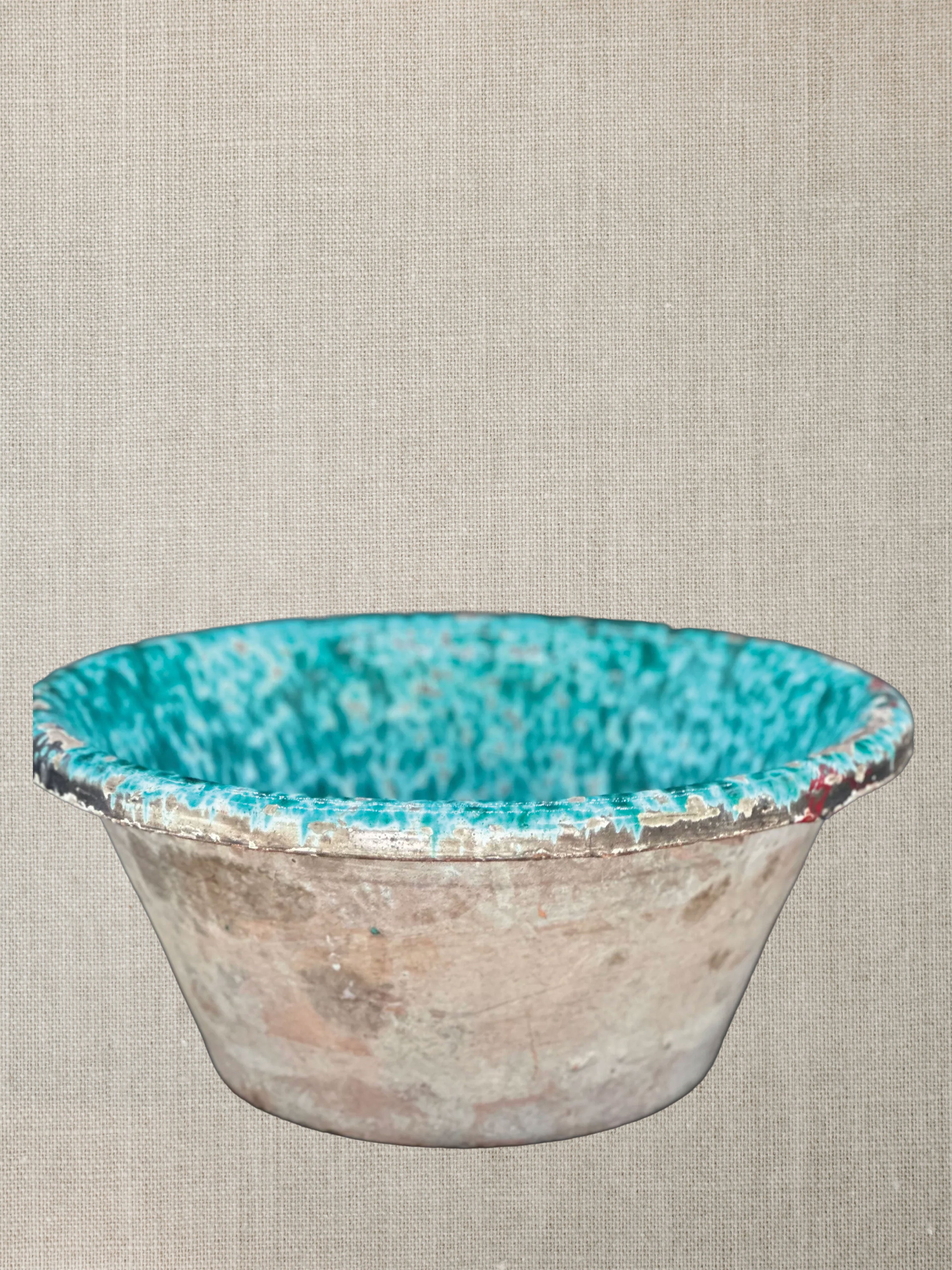 Provincial Speckled Olive Bowl  - 19th Century