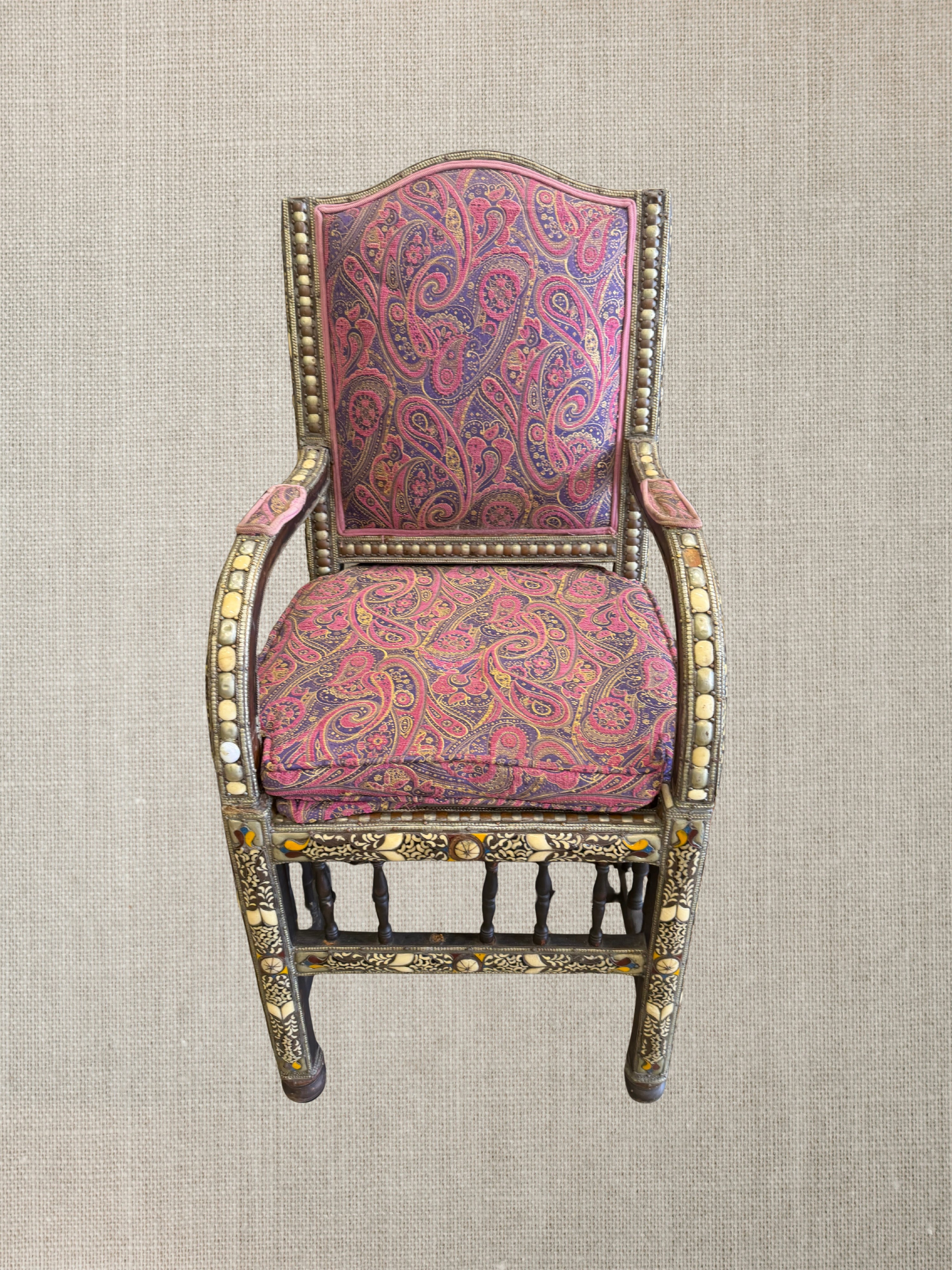 Spanish Inlaid Chair