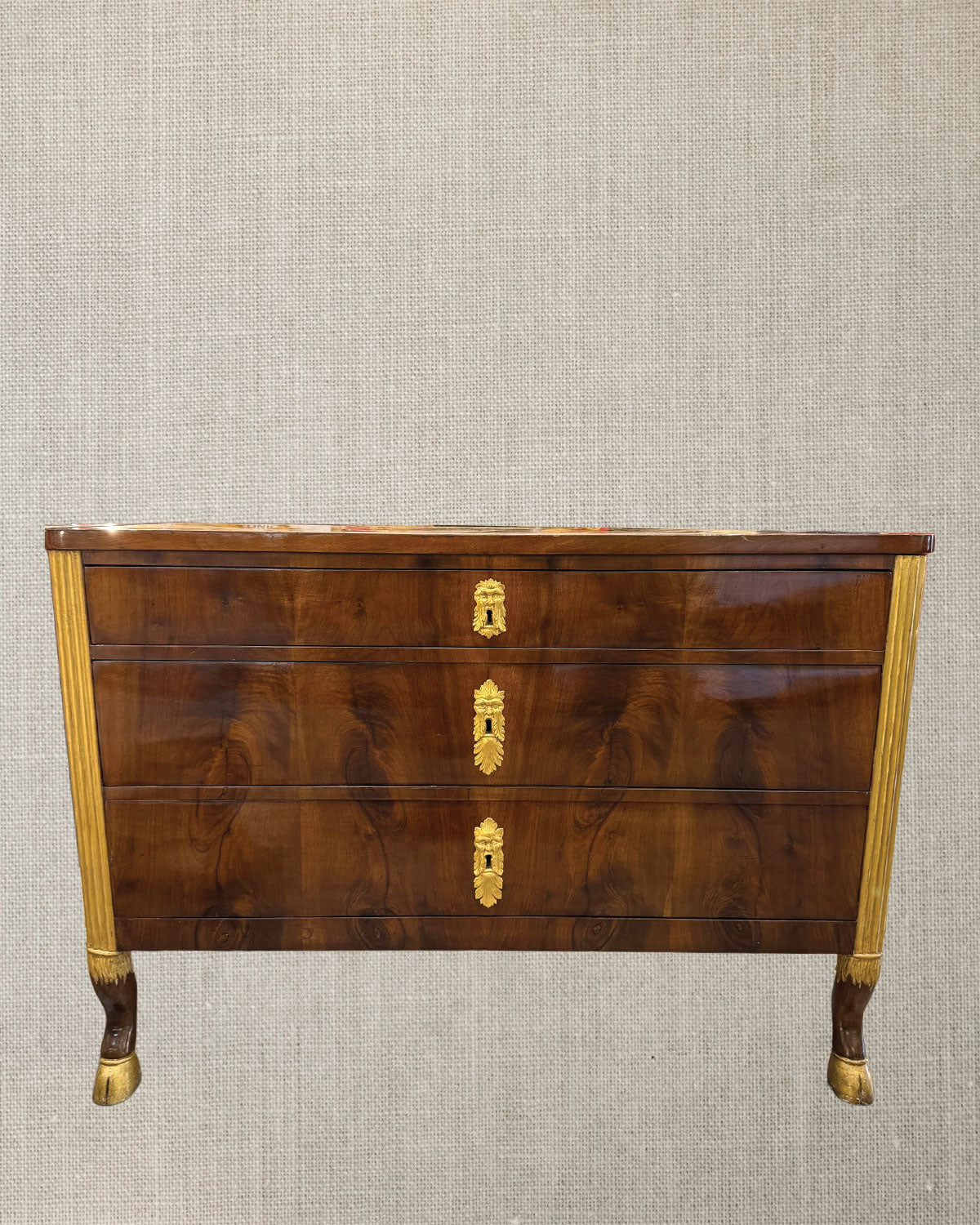 Spanish  Mahogany Chest c1880