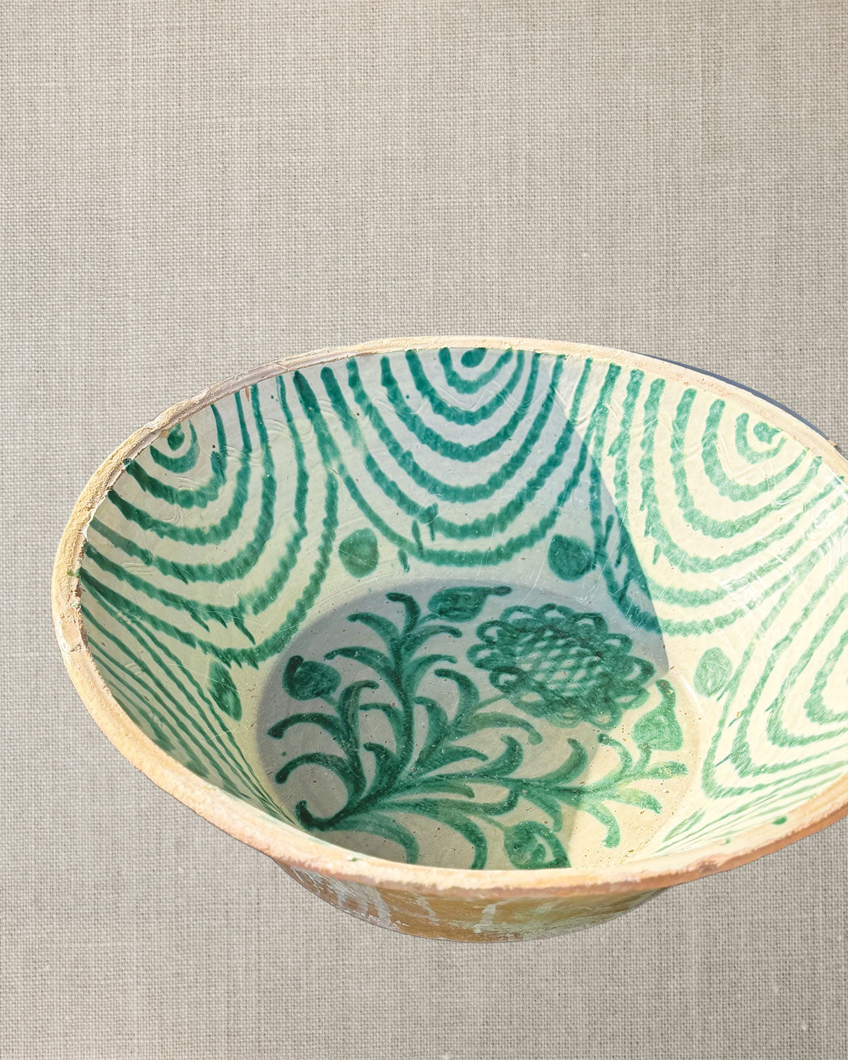 SOLD **Spanish Pottery Bowl