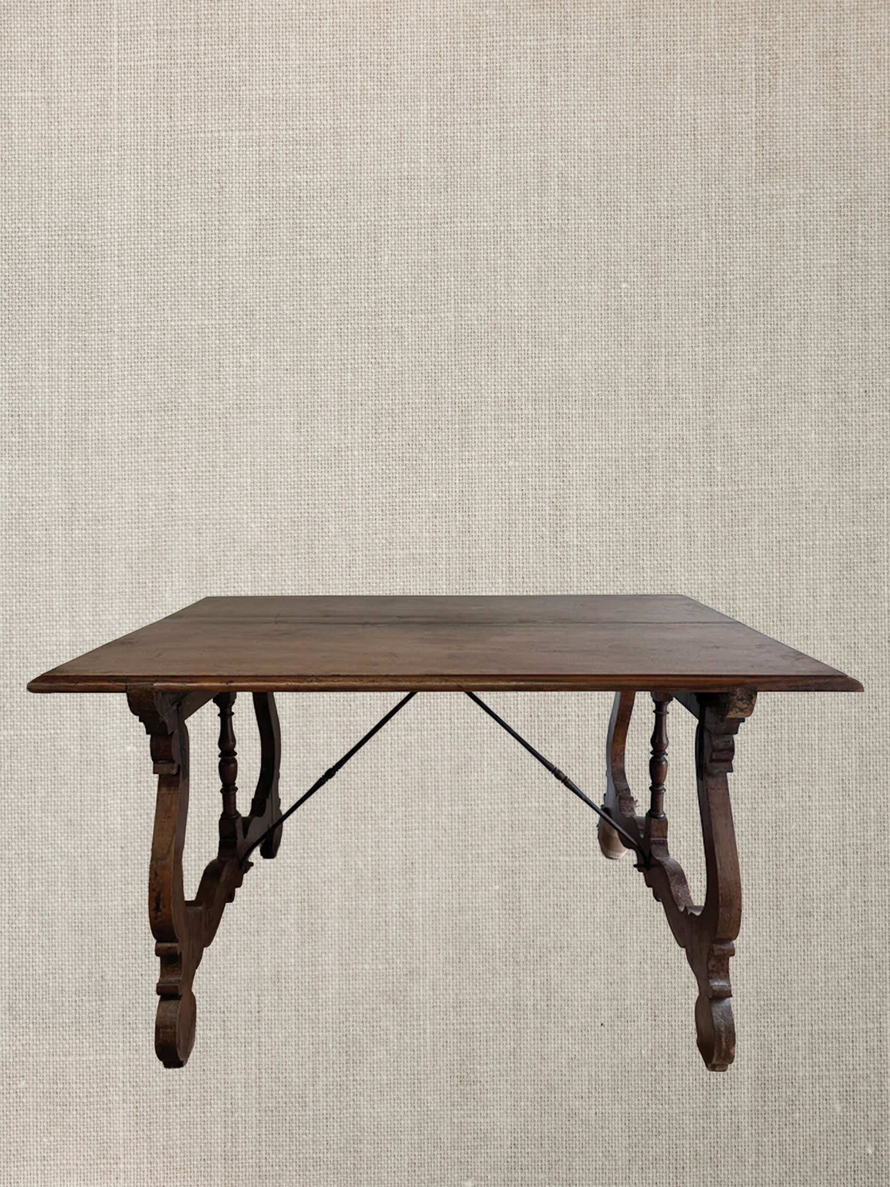 Spanish Walnut Trestle Table c1780