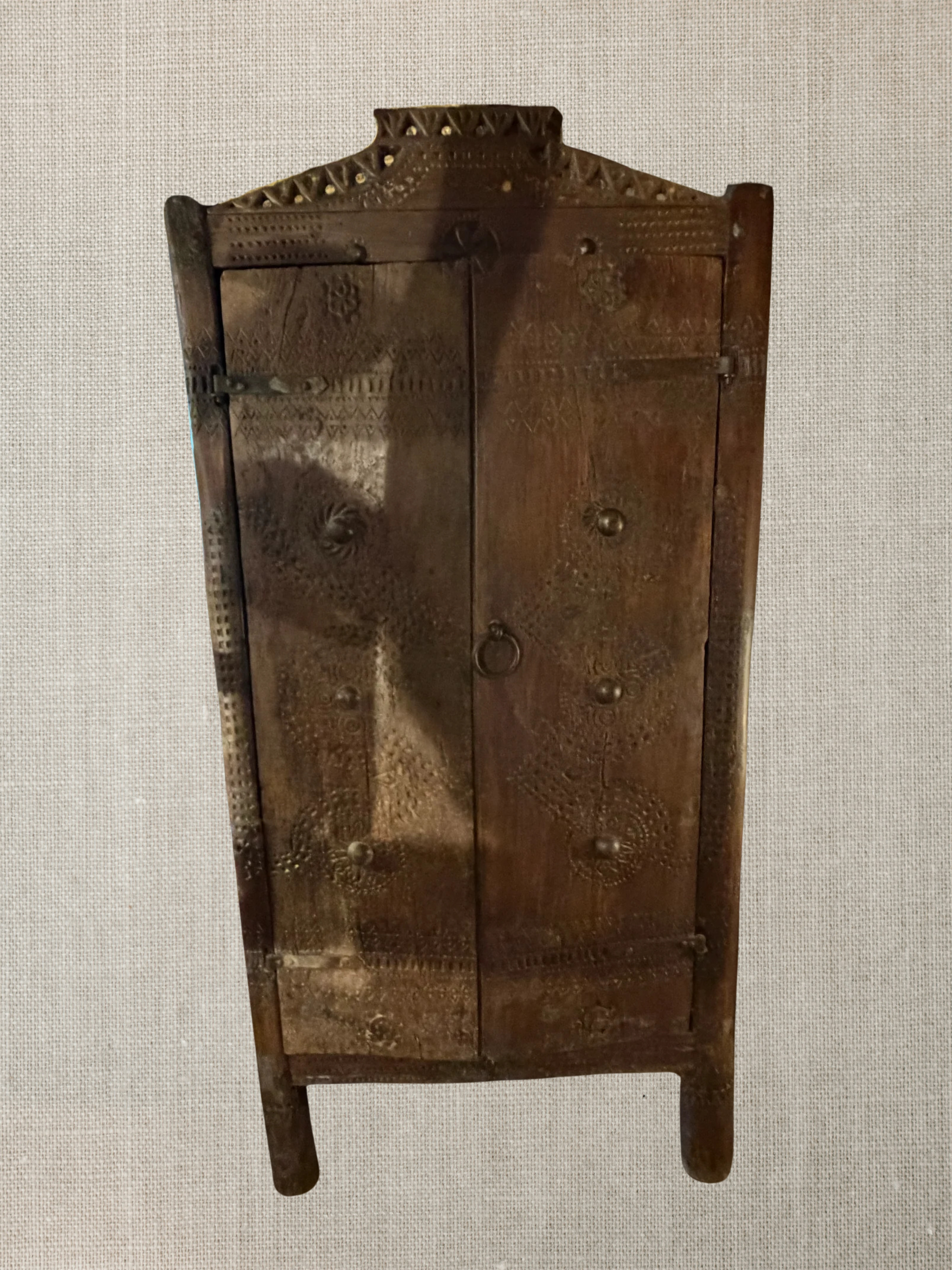 Spanish Carved Oak Cabinet - 18th Century
