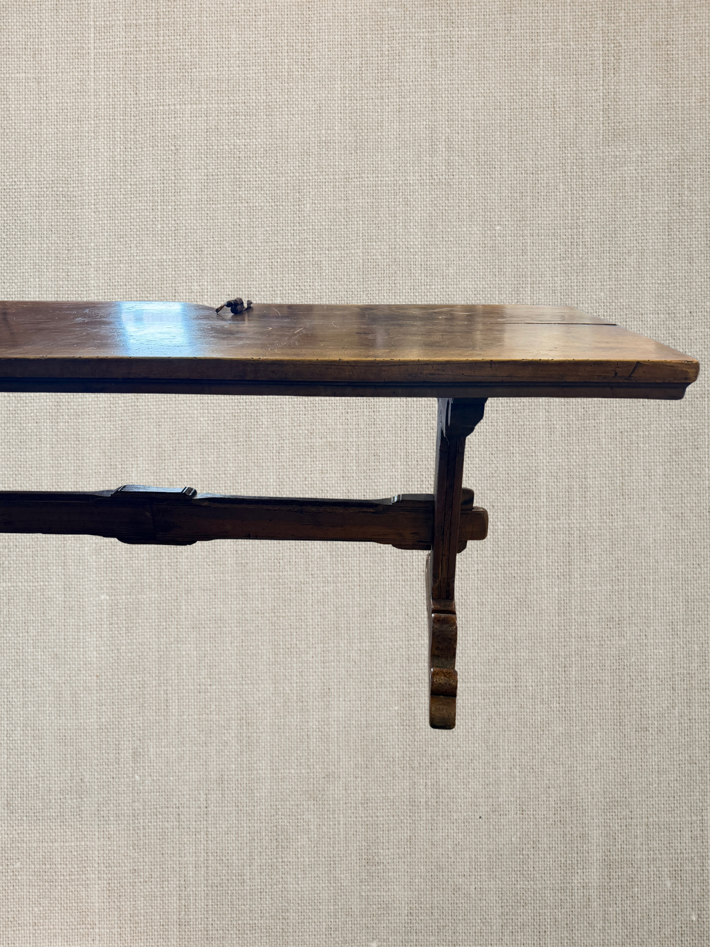 Tuscan Walnut Farm Table  - Late 19th Century