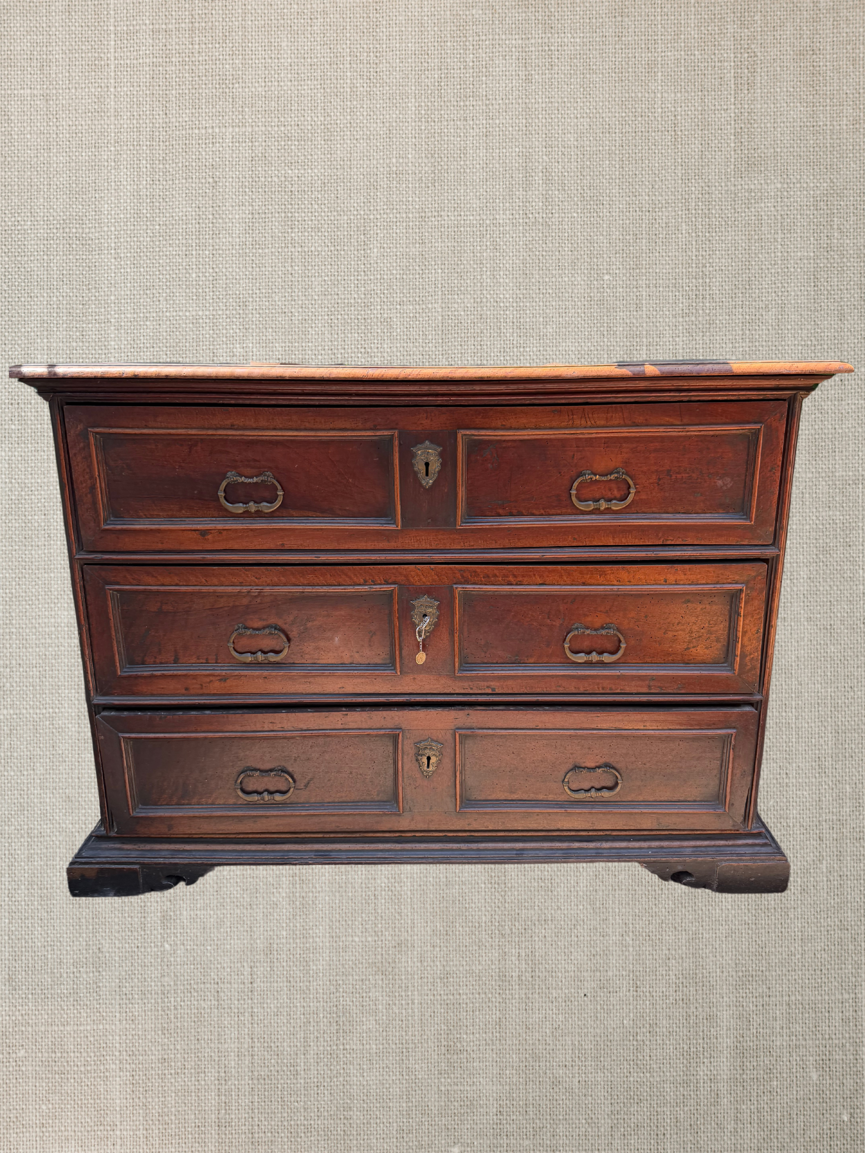 Walnut Chest Piemonte c1780