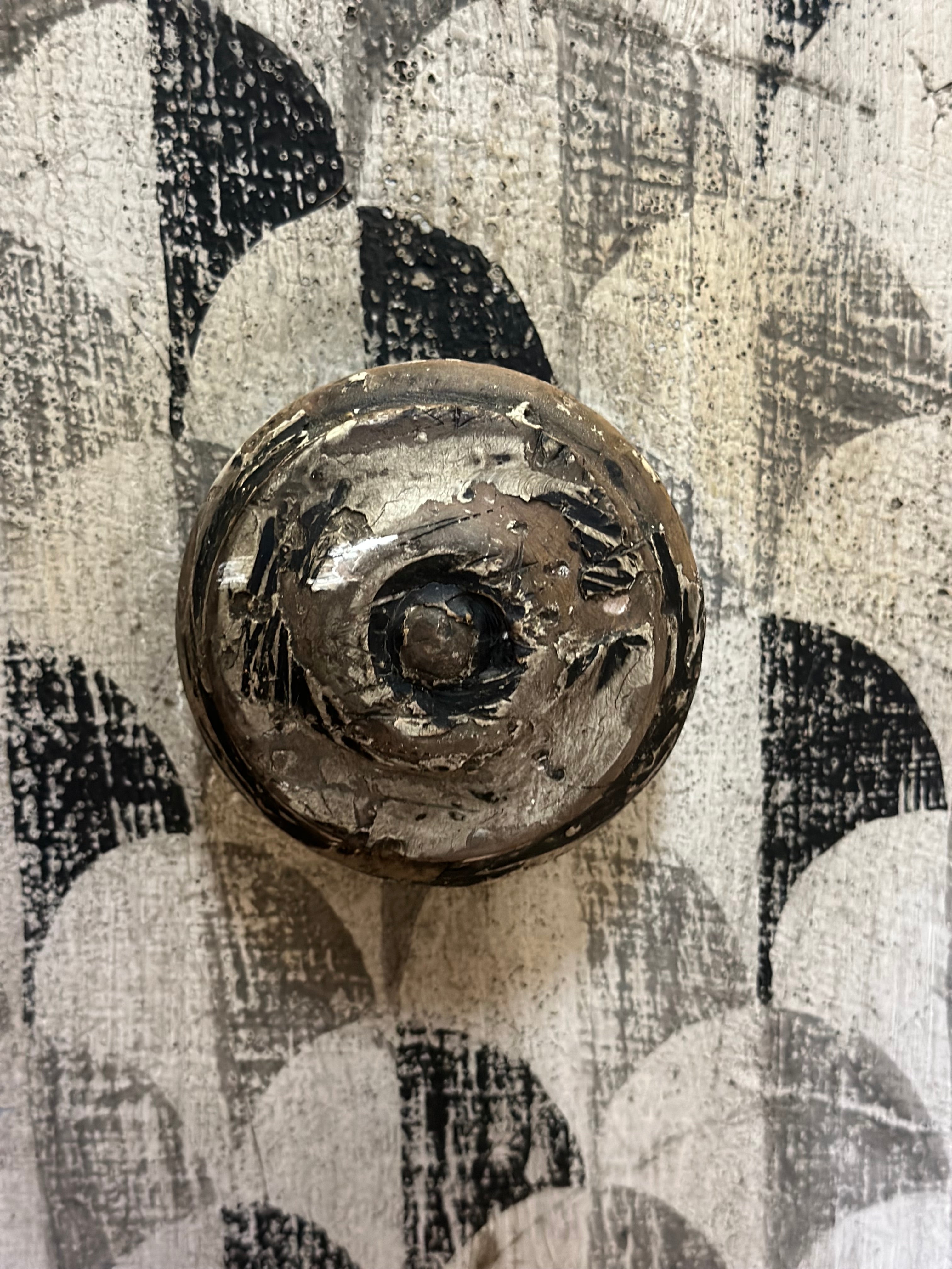 Black and White Large Cabinet