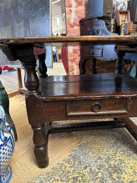 Italian Walnut Chair That Becomes a Table c1740