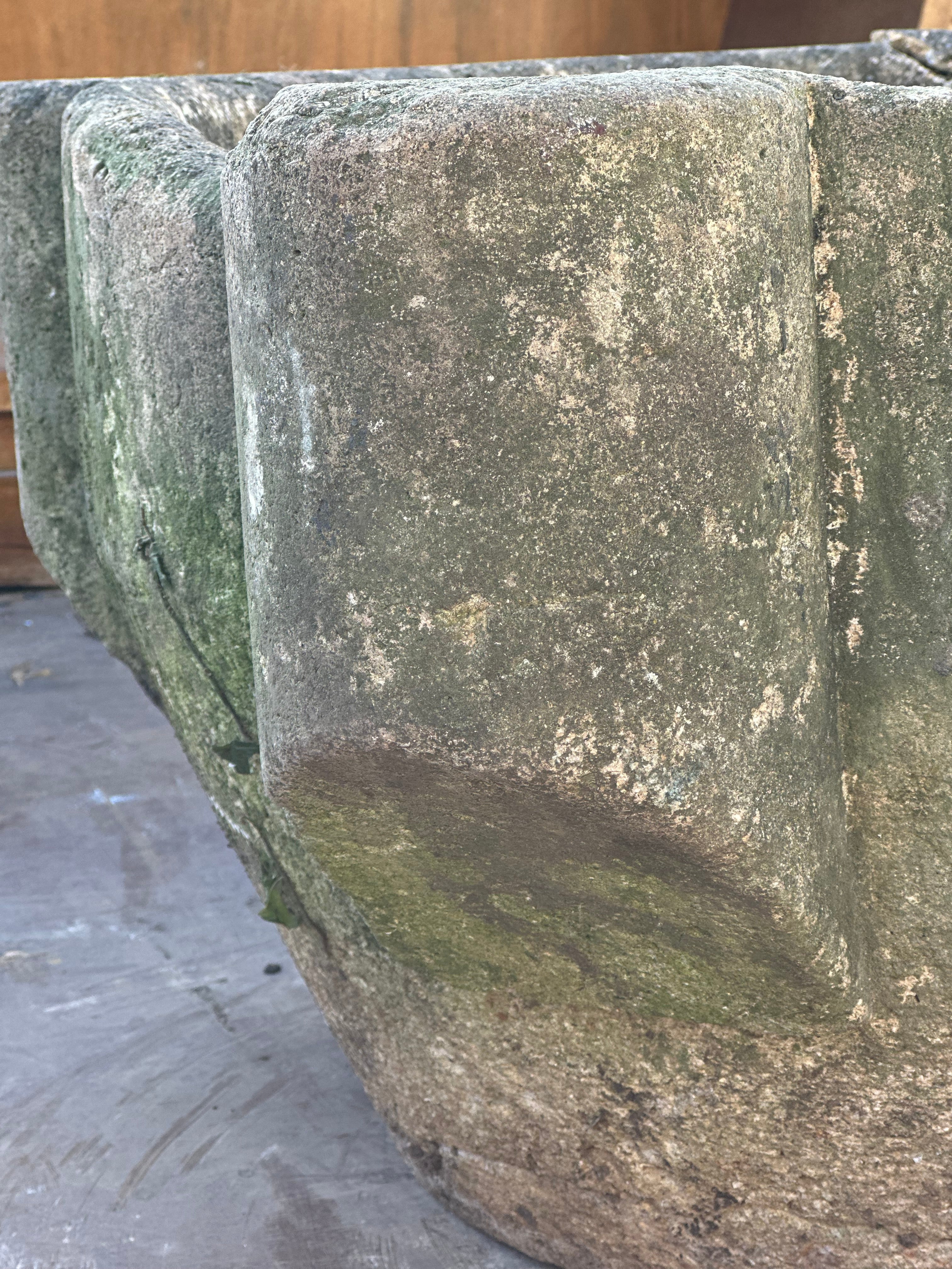 French Stone Planter Mid 1800s