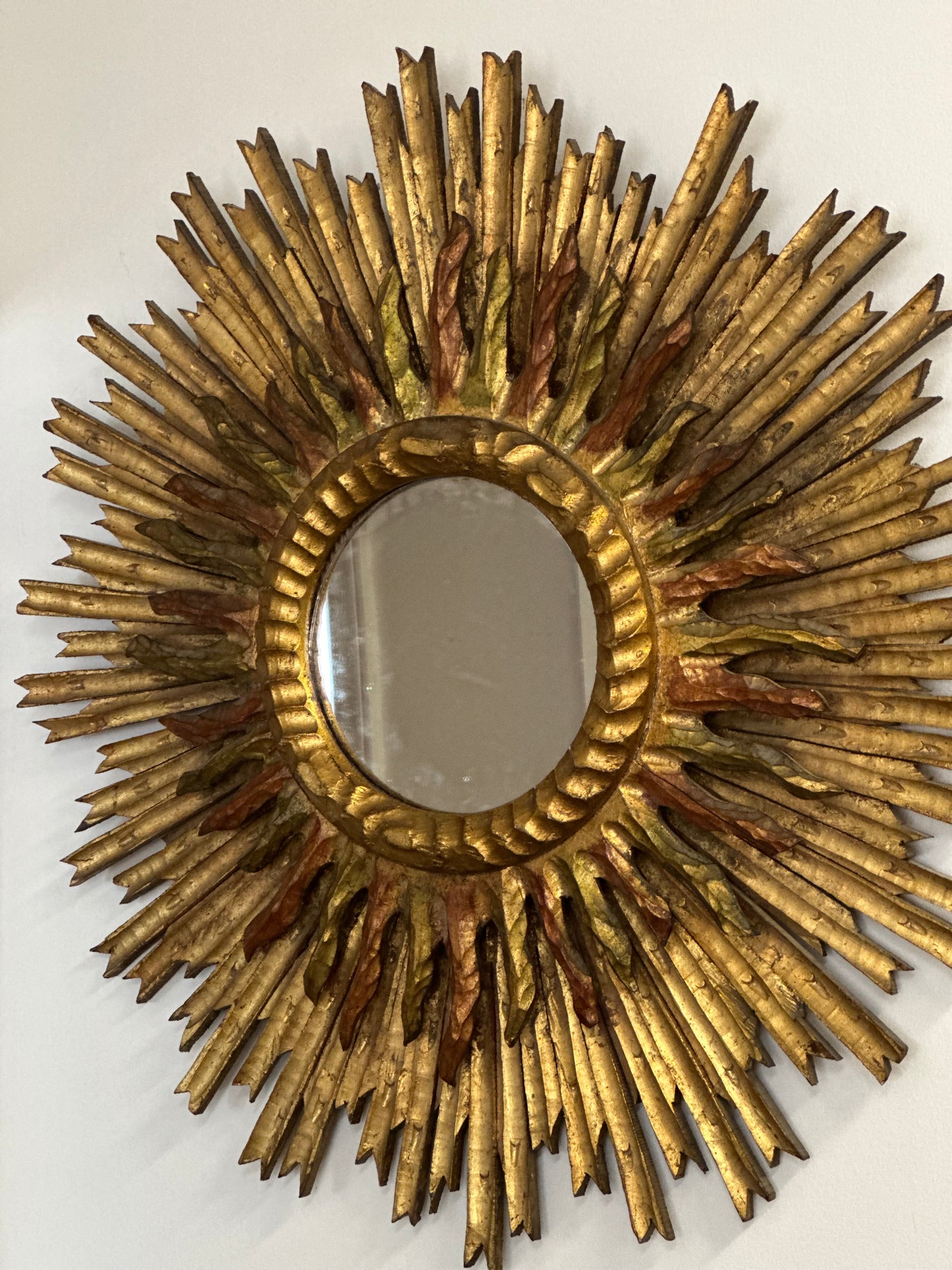 French Sunburst Mirror